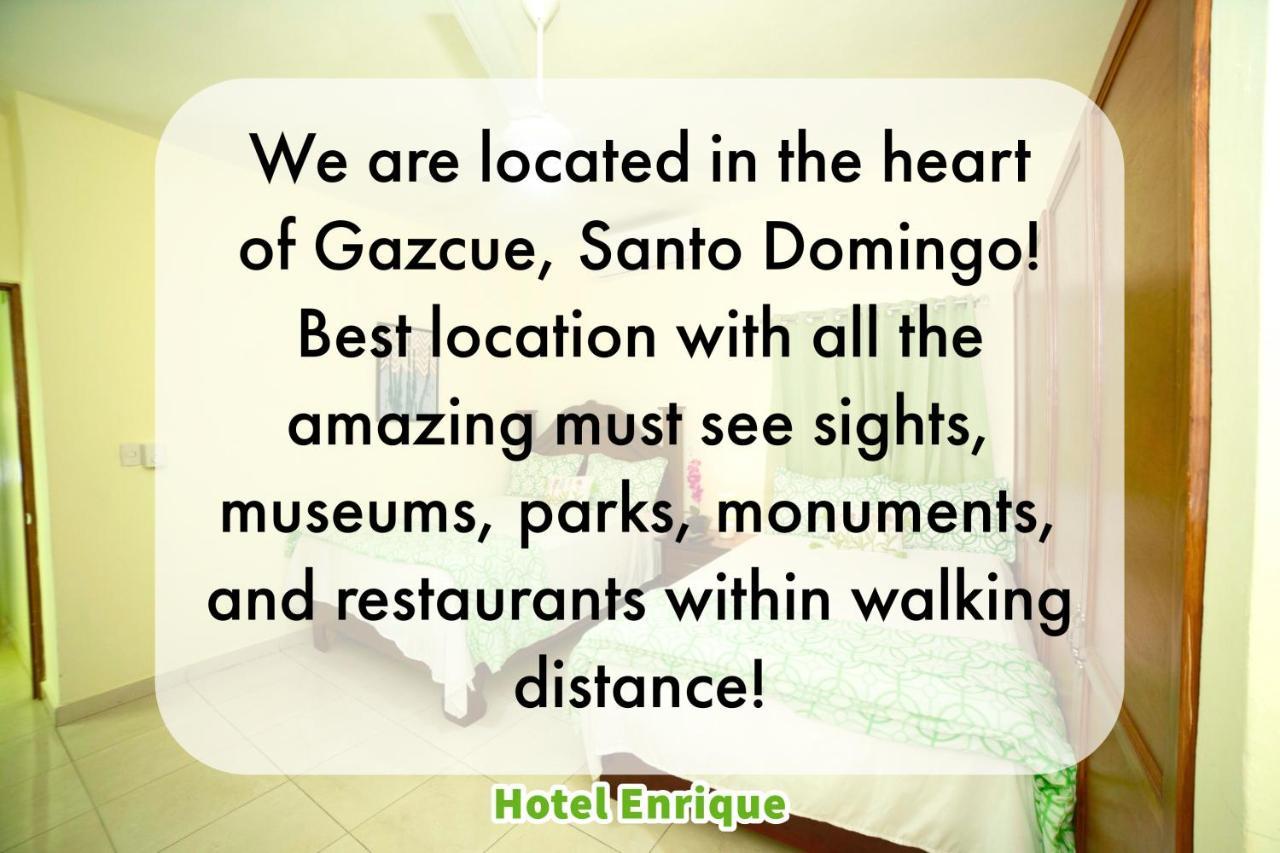 Hotel Enrique I Gazcue, Bed And Breakfast Santo Domingo Exterior foto